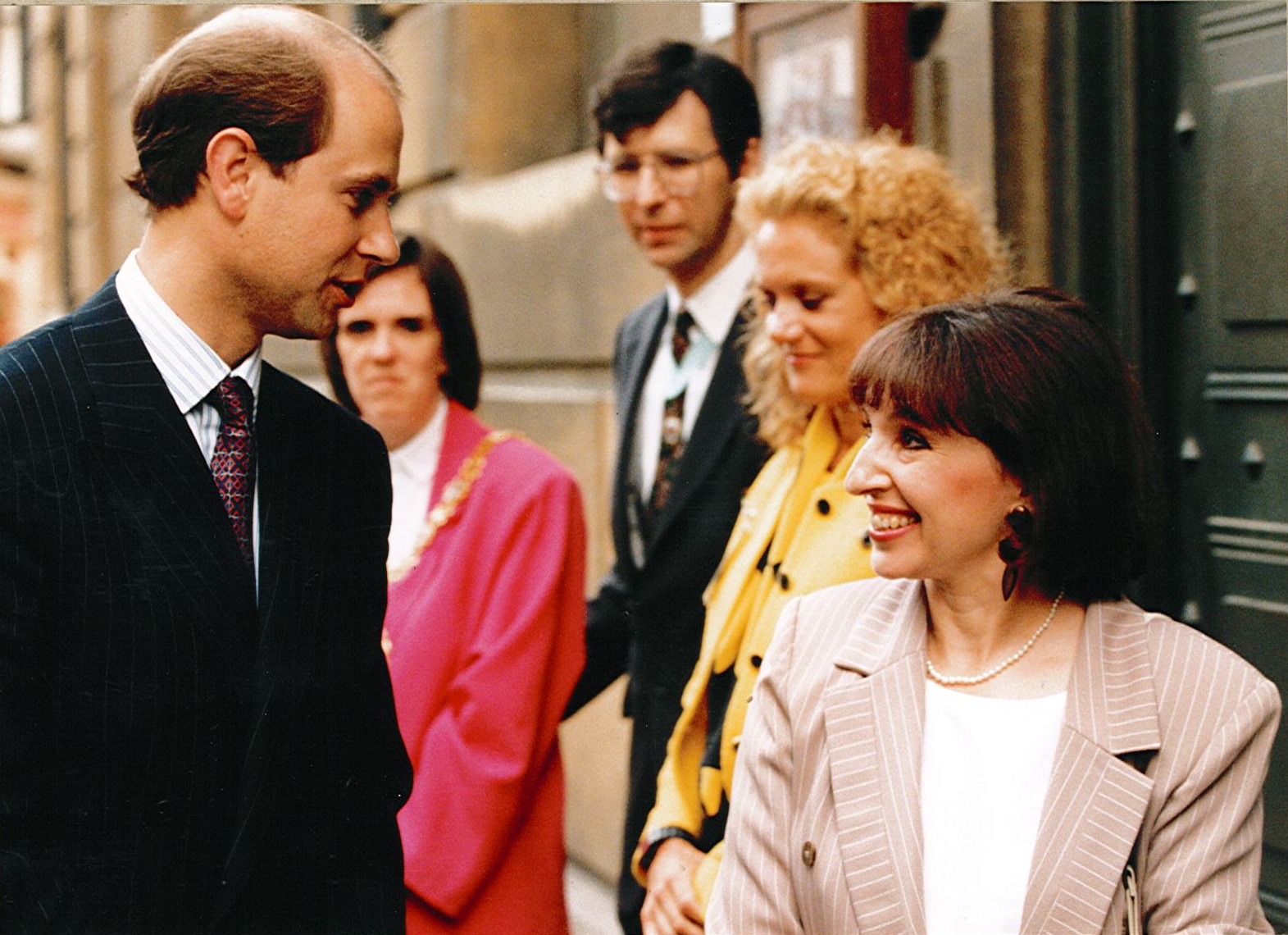 Meeting HRH Prince Edward